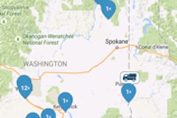 Nearby loads view on a smartphone