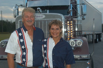Norman and Rhonda Pike began showing their Peterbilt at Pride & Polish in 1999.