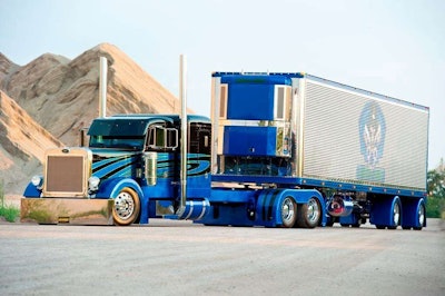 Paul Voigt’s 1999 Peterbilt 379 and Utility reefer – 2011 Limited-Mileage Combo champ