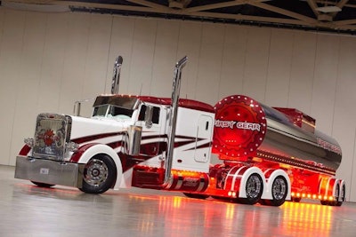 Randy Stroup’s 2005 Peterbilt 379 and tanker combo – 2012 Limited-Mileage Combo