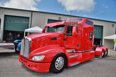 Joel Dawes’ 2014 Kenworth T600 won Best of Show, Working Bobtail at the Pride & Polish event held at Fitzgerald Glider Kits’ sales and maintenance facility last month.