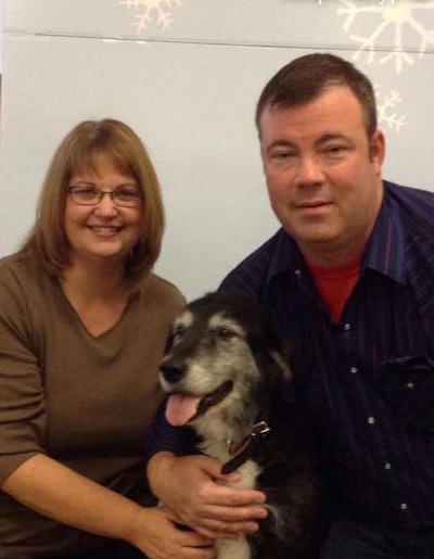 Blade the dog rode with cattle haulers — he was Ace DeReu’s sidekick when he wasn’t at home with Chris, begging for table food. He was a cool dog, and we’ll miss seeing him when we visit on the road.