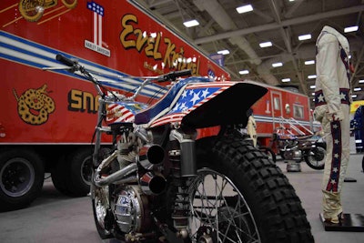 Classic Harley of Evel Knievel