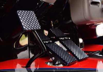 Contender Interior View Pedals Floor