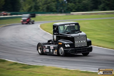Mack tech Mike Morgan's No. 88 Mack
