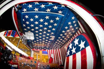 Evel Knievel Driver side cab view