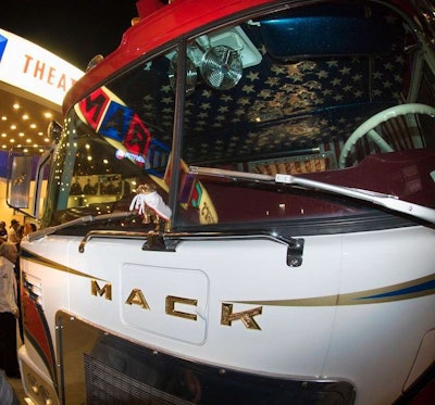 Evel Knievel Mack Front of the cab 2