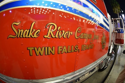 Evel Knievel Snake River Canyon detail