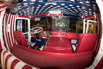 Evel Knievel cab interior