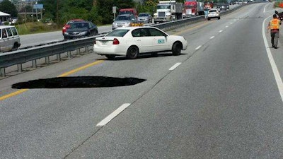 I-93 sinkhole