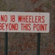 No 18-wheelers