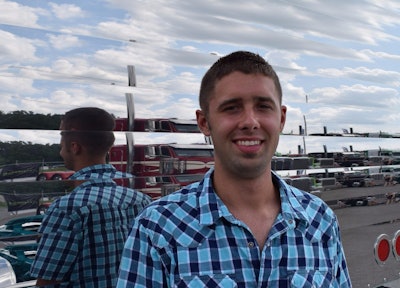 Rollin' Transport driver Kiegan Nelson