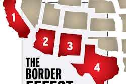 Arizona border effect map