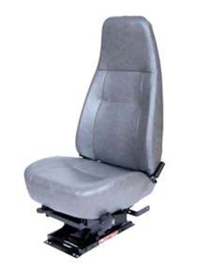 Bostrom Seating’s T-Series Seat has a standard cushion extension designed to offer adjustments independent from the seat- tilt adjustment.