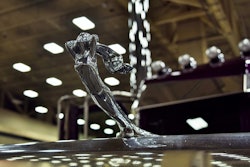 The hood ornament on the unit.