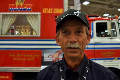 Tour codriver Ricky Grubbs with Spiff Services