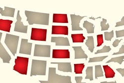 Top states for Hours violations 2014 map