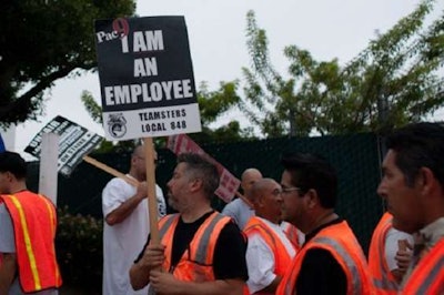 Truck operators at West Coast ports have initiated several strikes in recent months over their classification as contractors, demanding they be classified as employees.