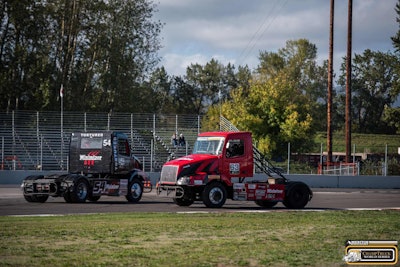 Brad Klemmensen (No. 54) and Trevor Kruckeburg (No. 63)