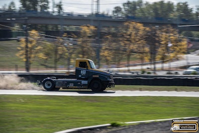 Justin Ball's No. 31 Freightliner