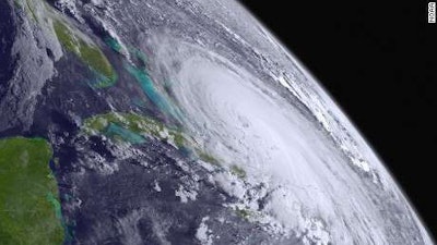Hurricane Joaquin satellite image