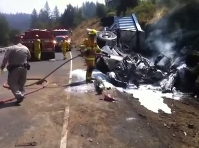 Pat Finley accident scene