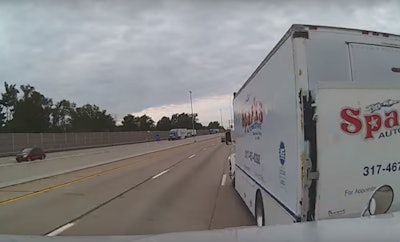 dashcam video in Indianapolis
