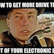 e-log and drive time meme