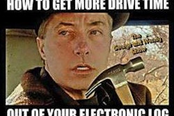 e-log and drive time meme