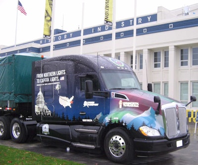 Capitol tree – truck