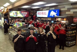 Love’s employees at the new Menomonie, Wis. location. (Image courtesy of Love’s Travel Stops)
