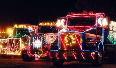 The KEKA Truckers Parade in Eureka, Calif., will be held Saturday, Dec. 12.