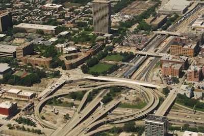 highway-Chicago-circle-interchange-