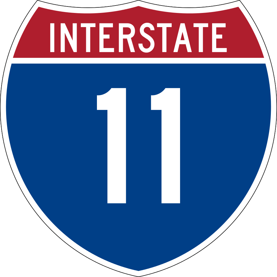 I-11 sign