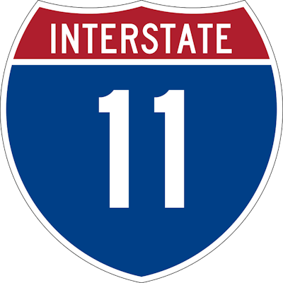 I-11 sign