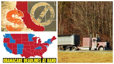 CARB exemption, Obamacare deadlines this weekend | Overdrive