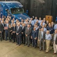 Kenworth Chillicothe employees gathered to help celebrate the plant’s milestone 500,000th Kenworth, a T680 mid-roof sleeper delivered to Melton Truck Lines.