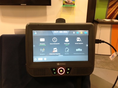 The Intelligent Vehicle Gateway (IVG) from Omnitracs has a new voice command feature.