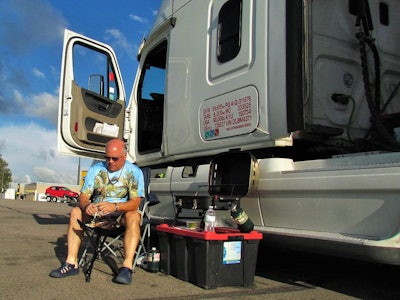 Stacy Hill, where he commonly dines