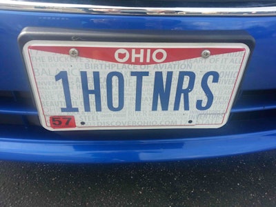 1hotnrs-license-plate-ohio
