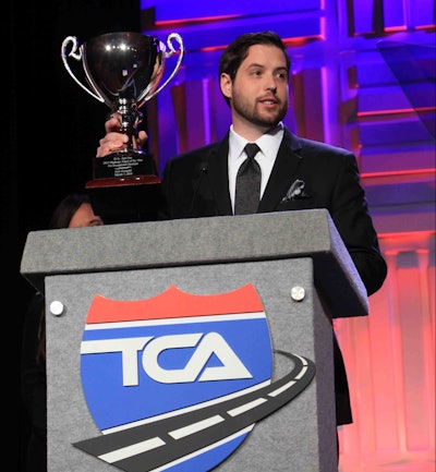 Josh Grimaldi, a truck driver with Prime Inc., has been named the 2015 Highway Angel of the Year.