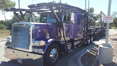 Bencic’s rig before the makeover.