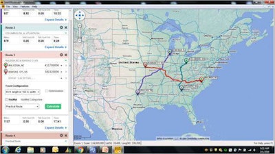 Rand McNally’s Enhanced IntelliRoute with MileMaker software