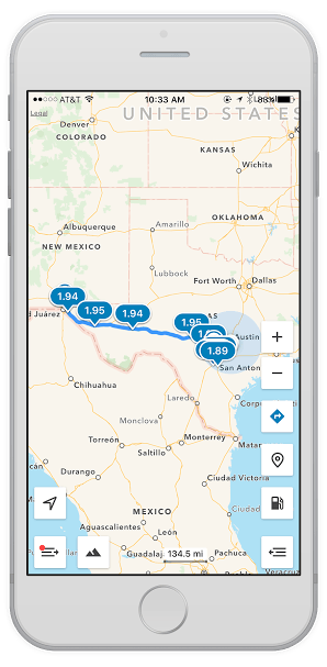 Trucker-path-screenshot-fuel-prices-along-lane