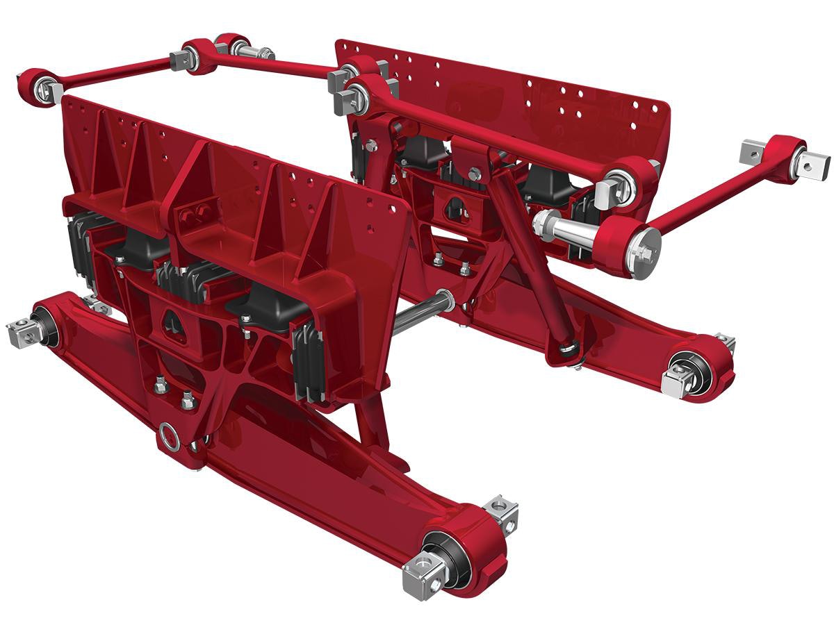 Severeduty Hendrickson suspension available in T880 Overdrive
