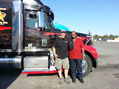 Owen Aird (right) and George Parker