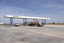 Midland, Texas’ newest compressed natural gas fueling station, operated by Freedom CNG, is capable of sending CNG-powered truckers west to El Paso or east to Dallas.