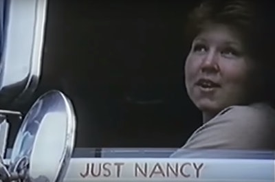 One of many drivers featured briefly in the film