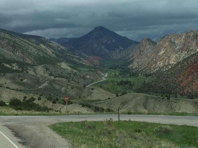 After loading up in Kansas City, Todd Campbell and Kevin Young of Knox Transportation hit the back roads for Oregon last week, and haven’t looked back since. (All photos in this post courtesy of Campbell.)