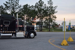 truckstop truck stop hours of service evening parking hos fuel island20160526_0040